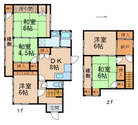 一戸建１４７４９の物件間取画像